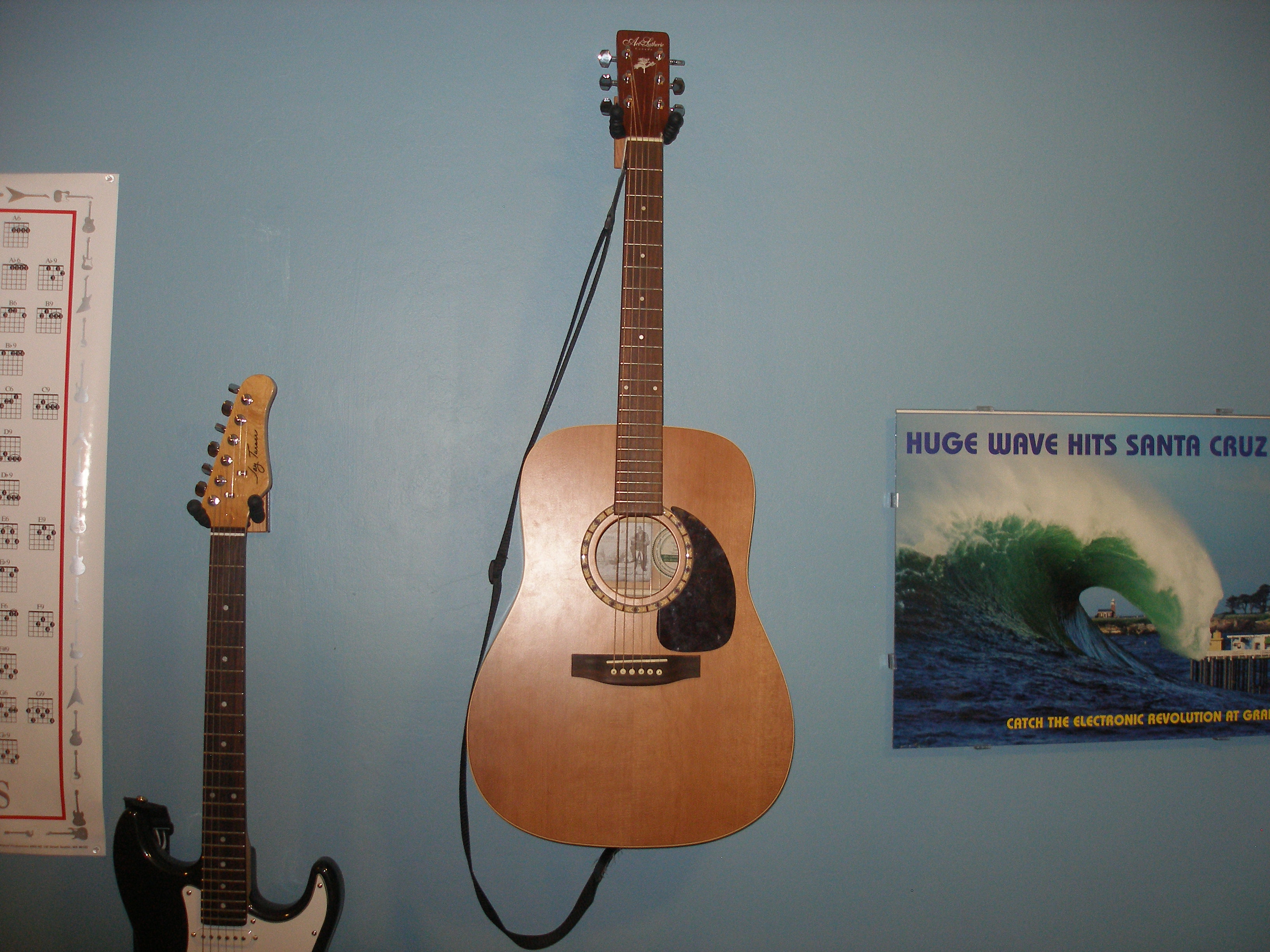 How to Attach a Fast, Cheap Guitar Strap 3 Steps Instructables