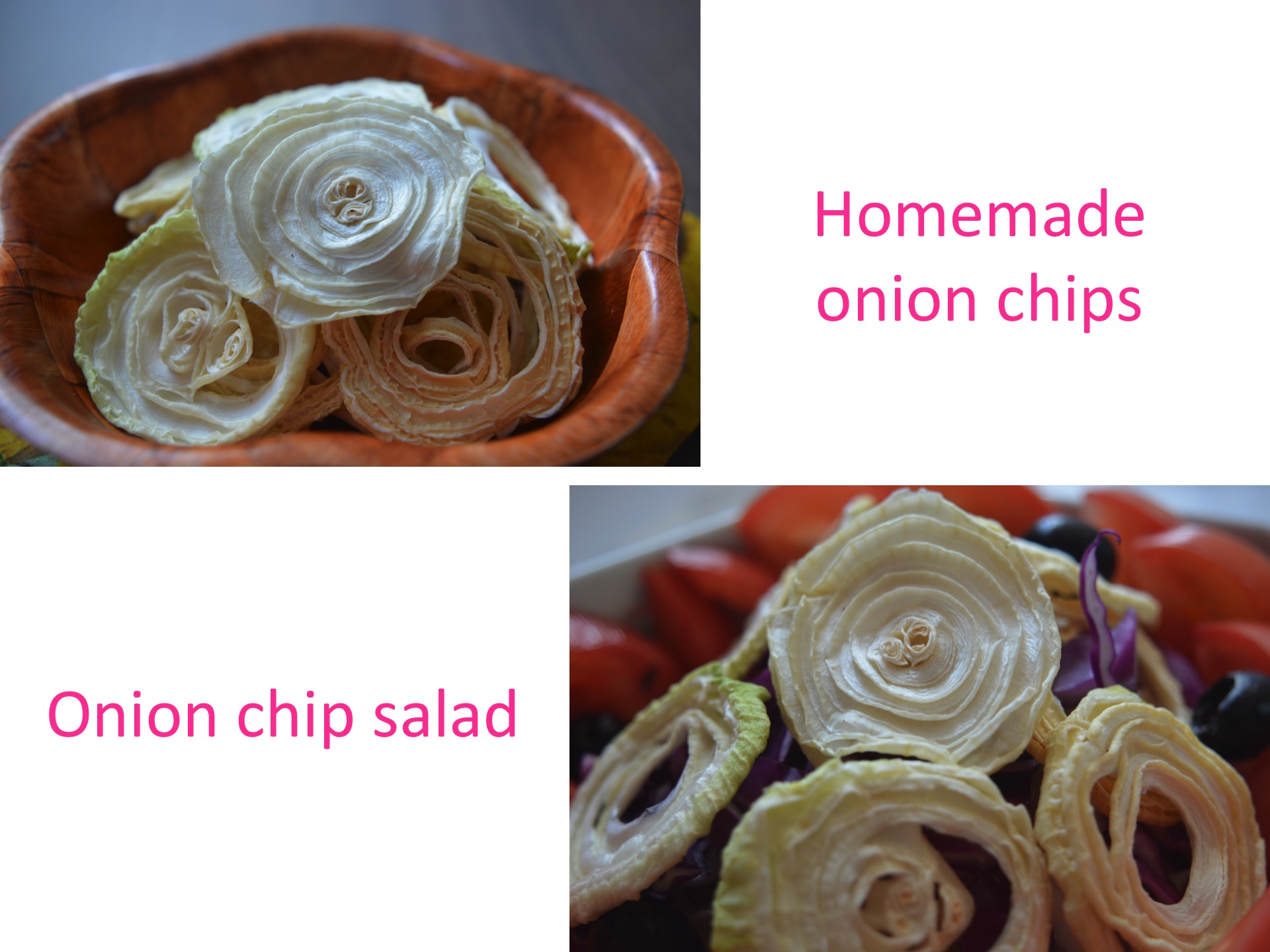 Healthy Homemade Onion Chip Salad for Family ) 6 Steps Instructables