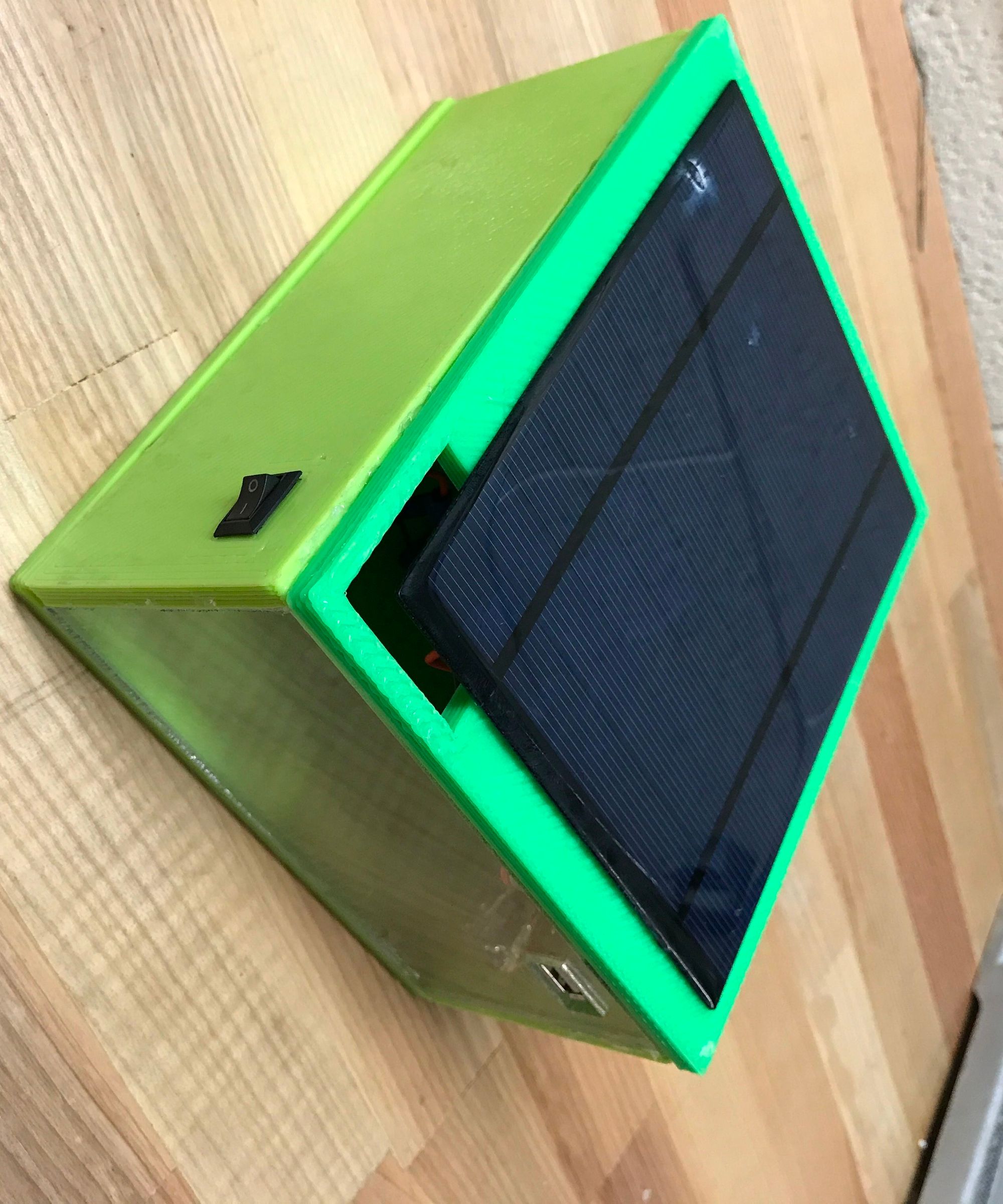 Solar Powered USB Charger