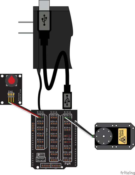 3D Printed Automatic Small Fish Feeder (Single Servo and Arduino) : 4 ...