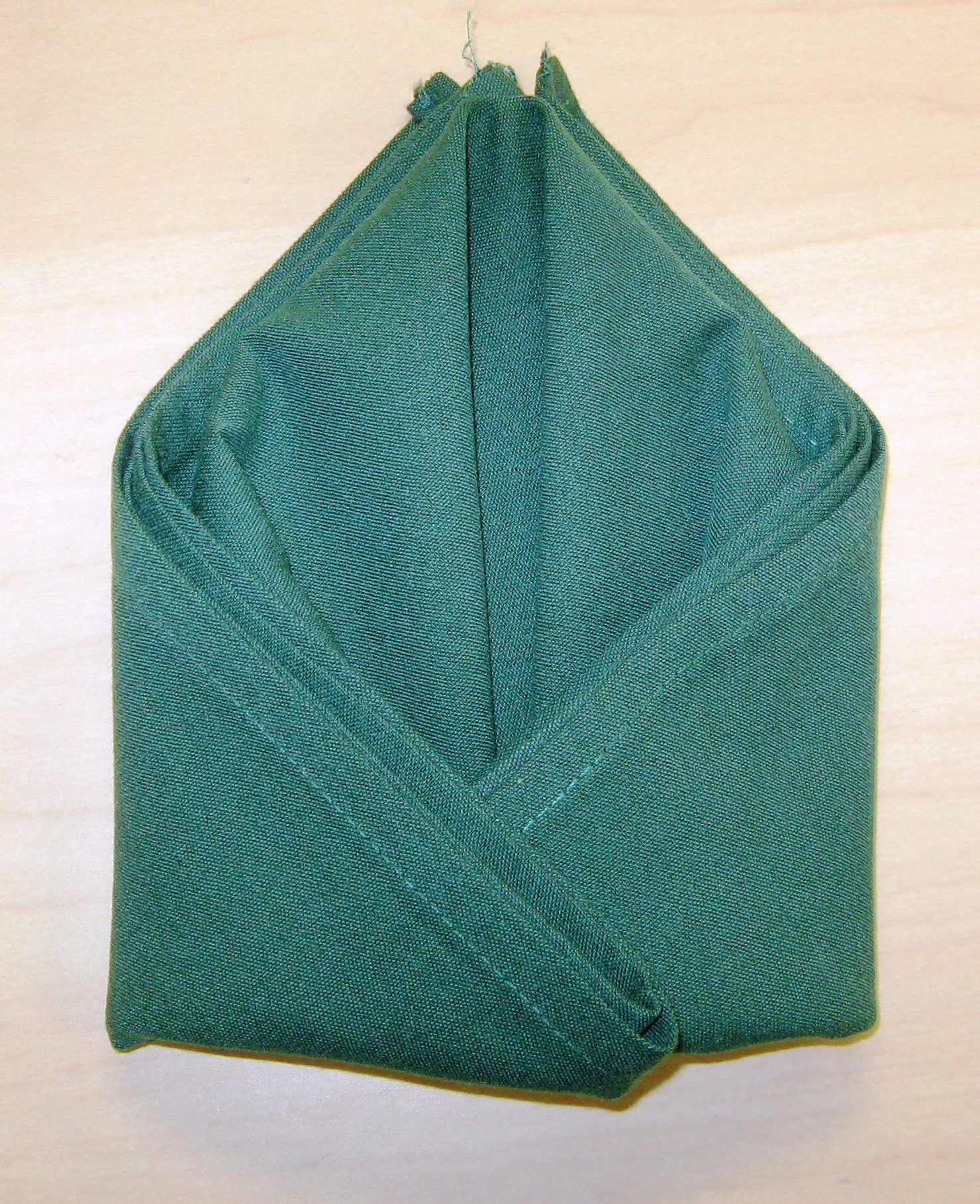 How to Fold a Cloth Napkin Crown Fold 7 Steps (with Pictures