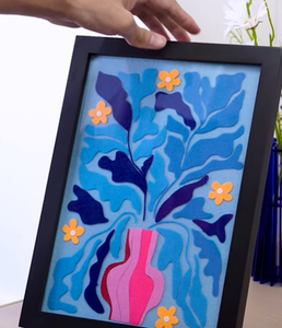 Complete the Laser Non-Woven Fabric Ornaments Task