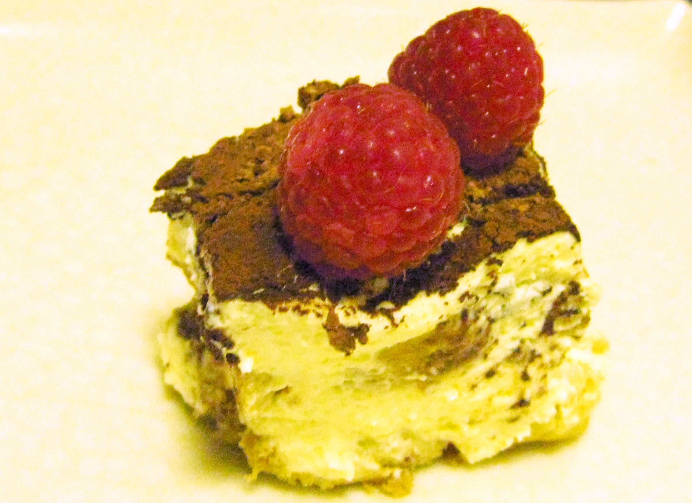 Coffee Infused Raspberry Tiramisu