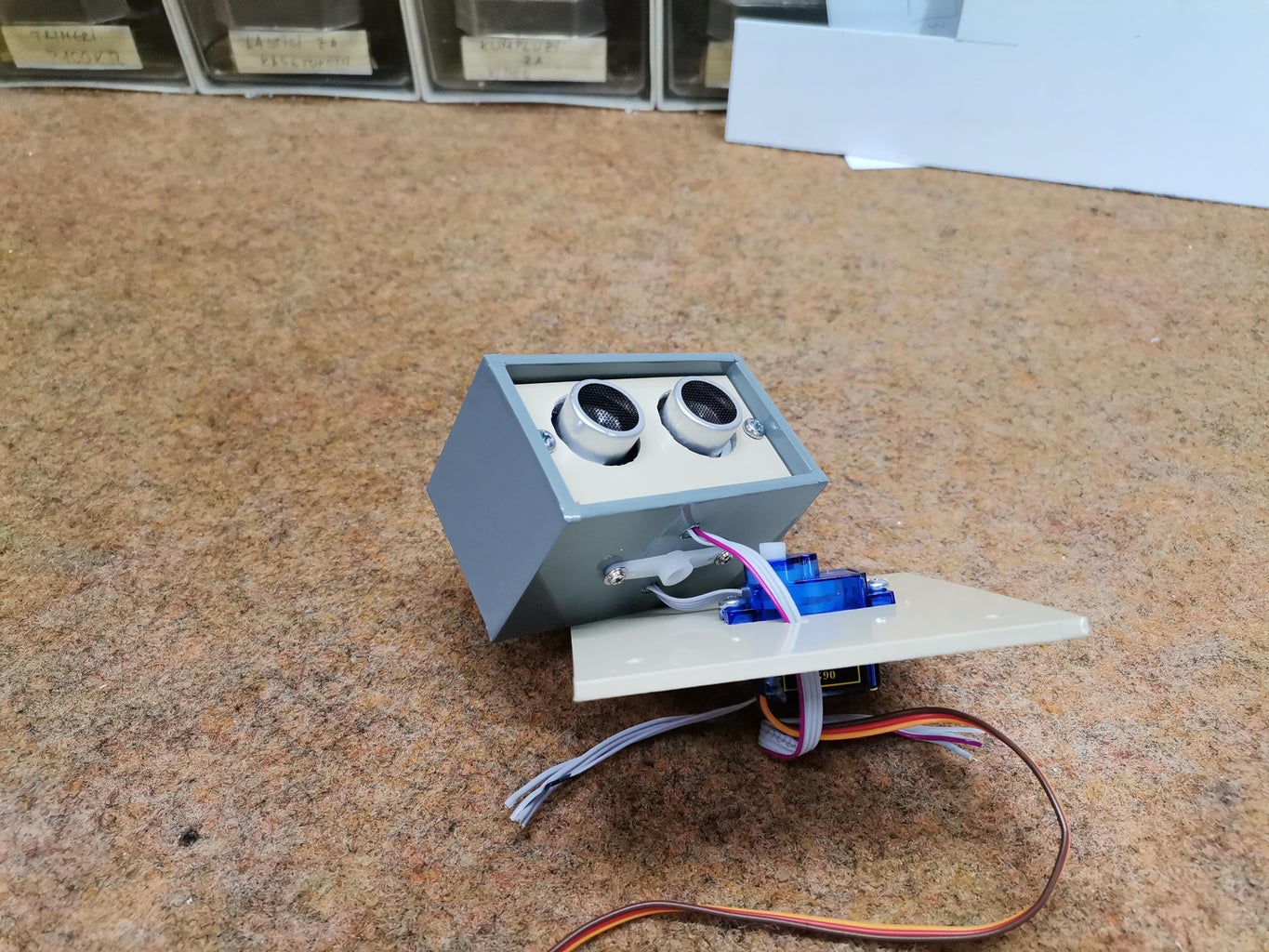 360° Arduino Radar With 2xHC-SR04 Sensors : 3 Steps - Instructables