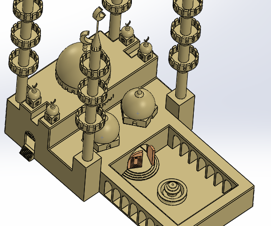 SolidWork the Blue Mosque