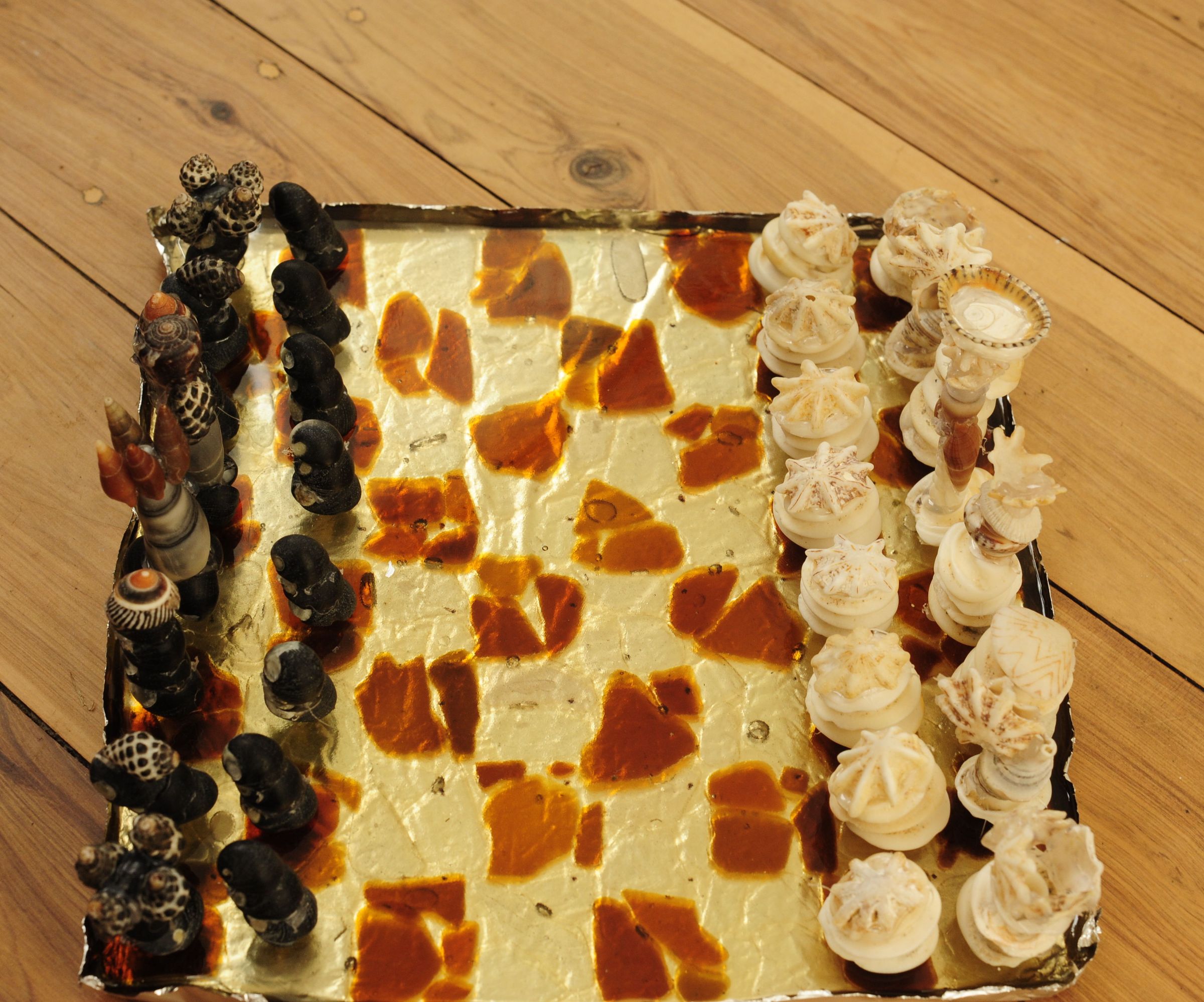 Chess Set Made From the Sea