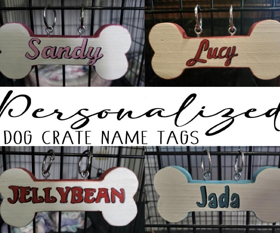 Personalized Dog Crate Name Tag 9 Steps (with Pictures) Instructables