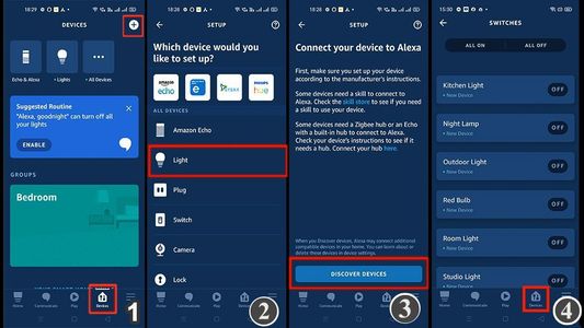 Configure the Alexa App for the Smart Home System