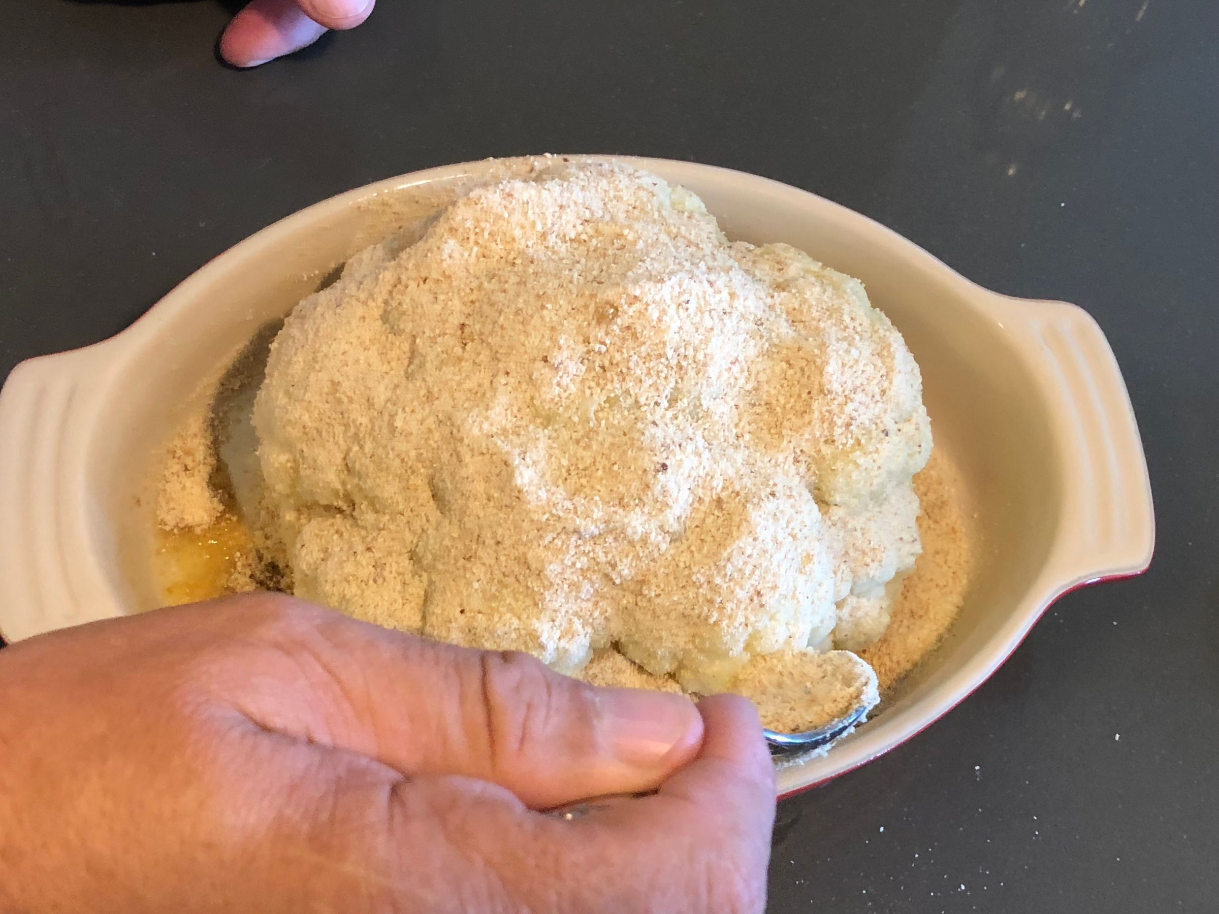 Hungarian Baked Cauliflower Recipe (Coliflor Con Cúrcuma) 12 Steps