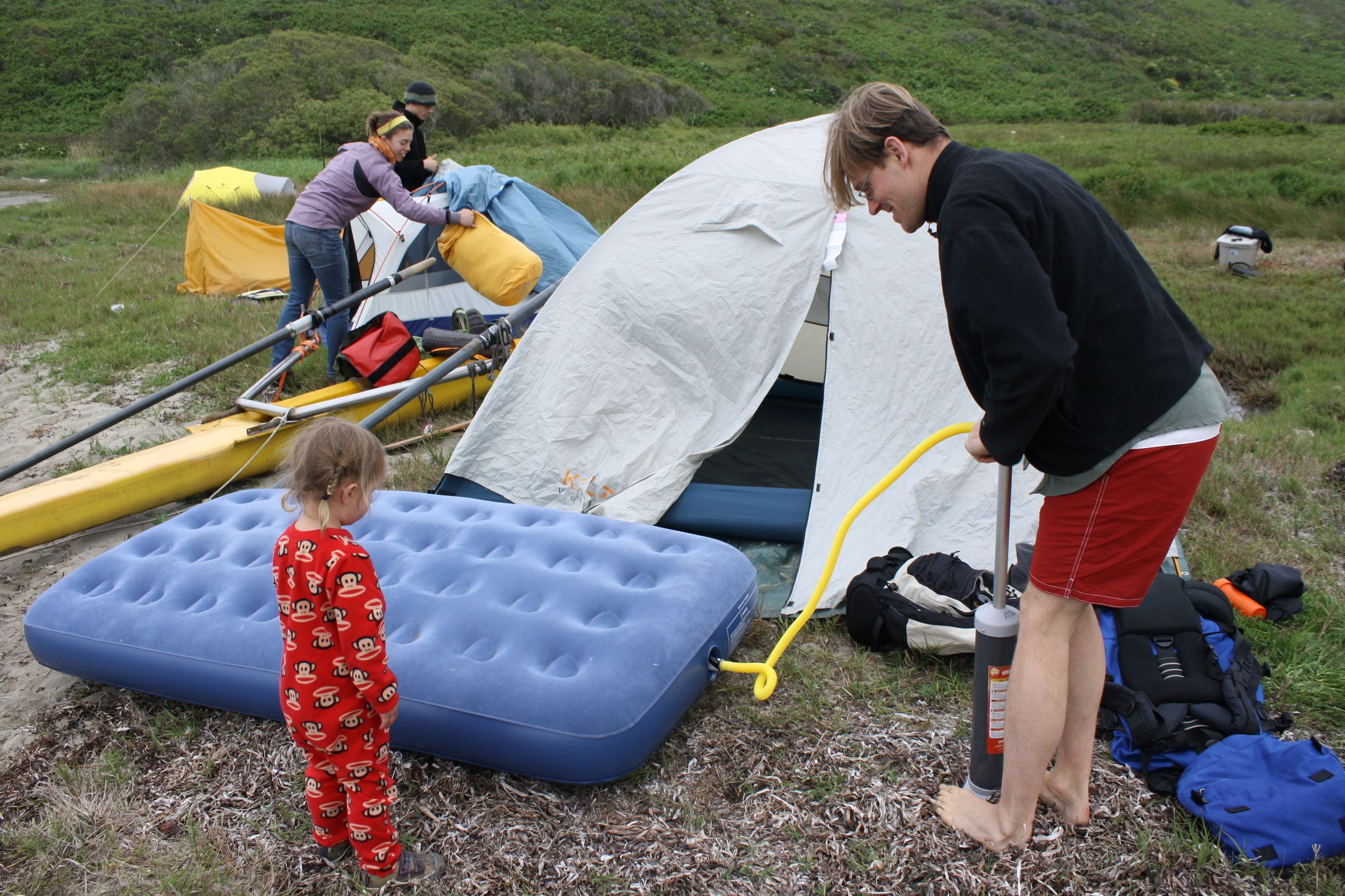 Inflatable Bed to StandUp Paddle Board Pump Adapter 5 Steps (with