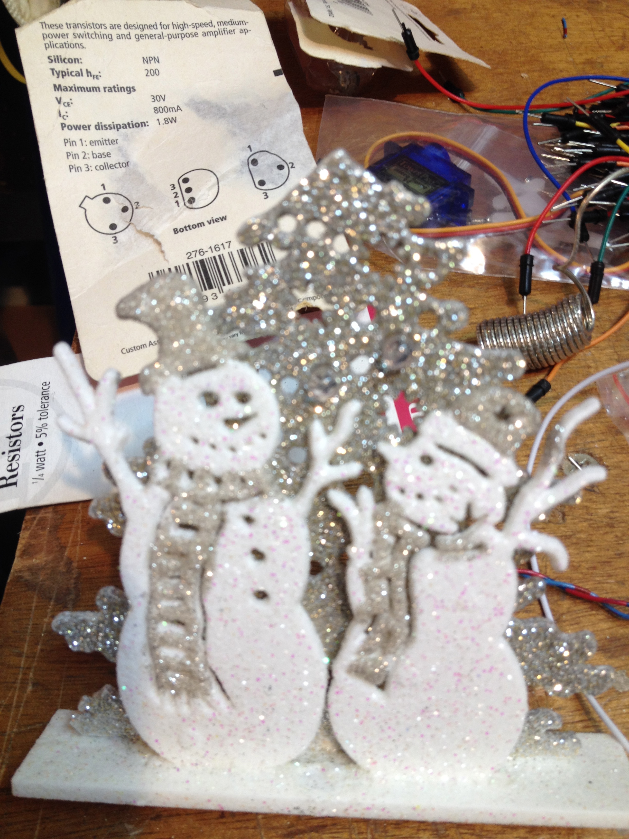 Christmas Tree Water Level Alarm Ornament No More Thirsty Trees! 7