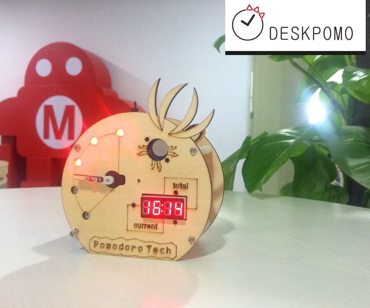 DeskPomo----pomodoro Timer to Improve Your Working Productivity.