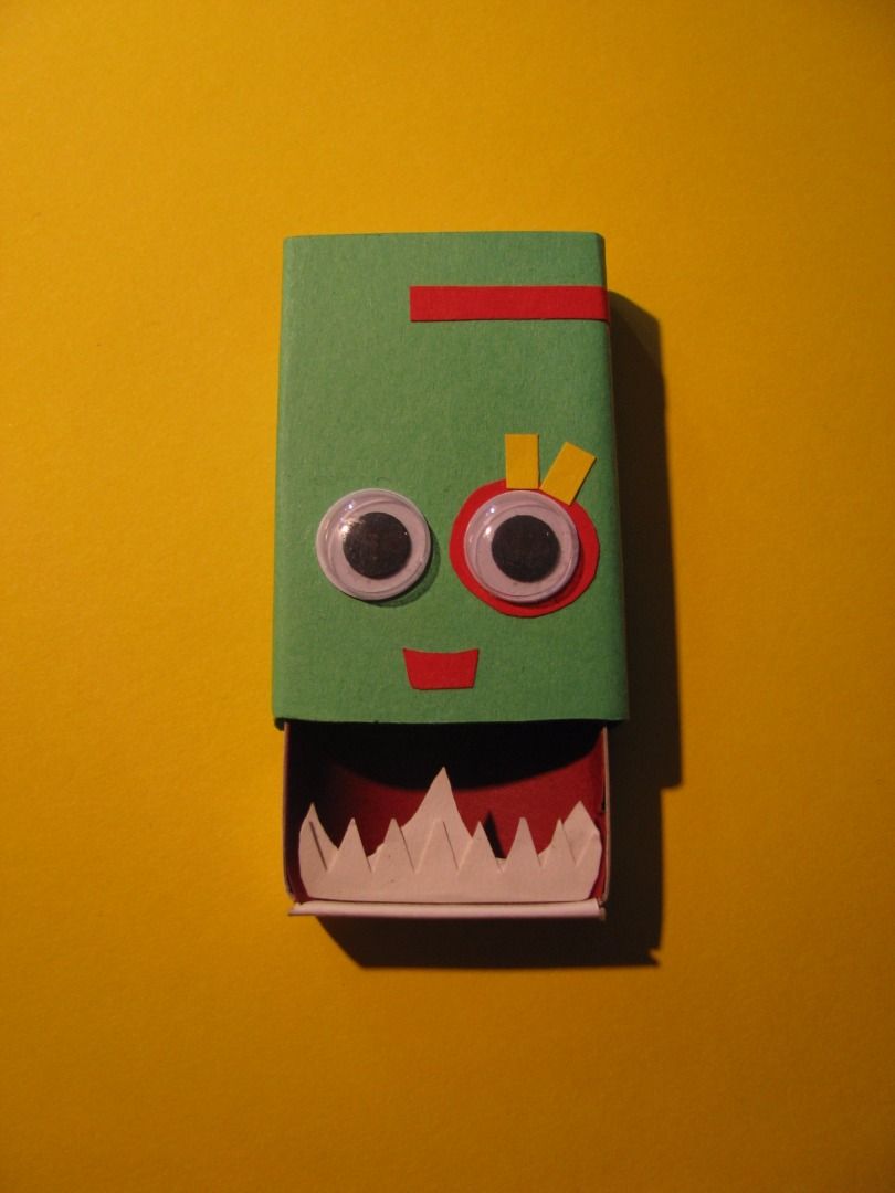 Anxiety Eating Monster Matchbox