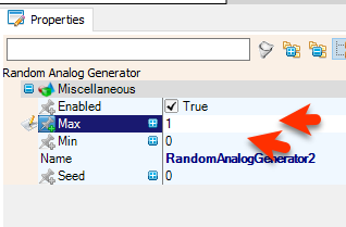 In Visuino Add & Set Components