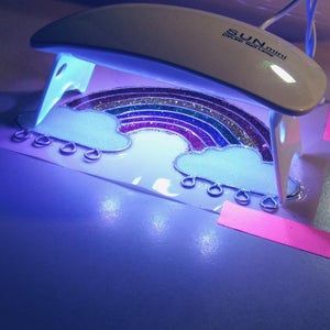 UV Resin and Glitter