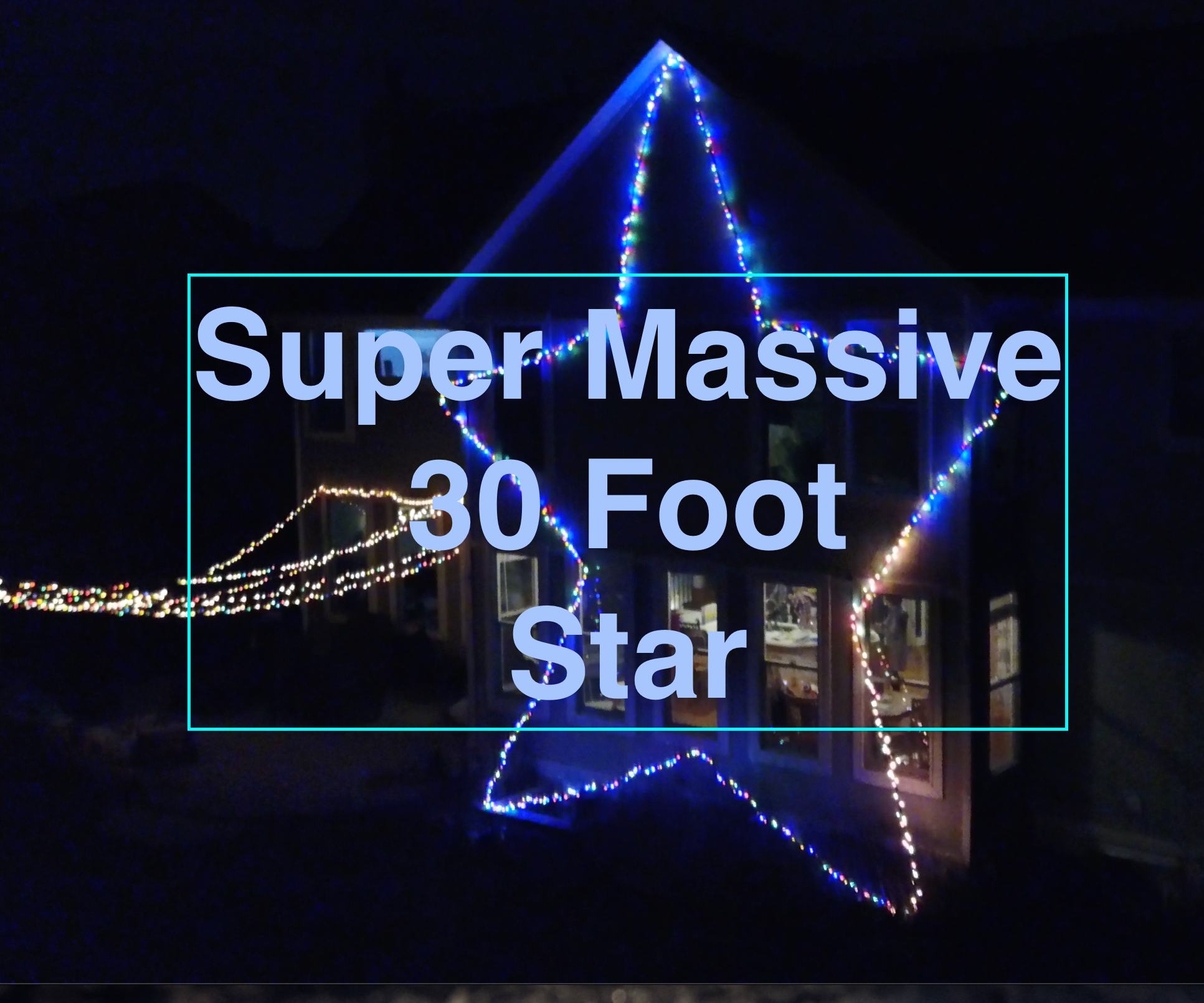 Super Massive Christmas Star