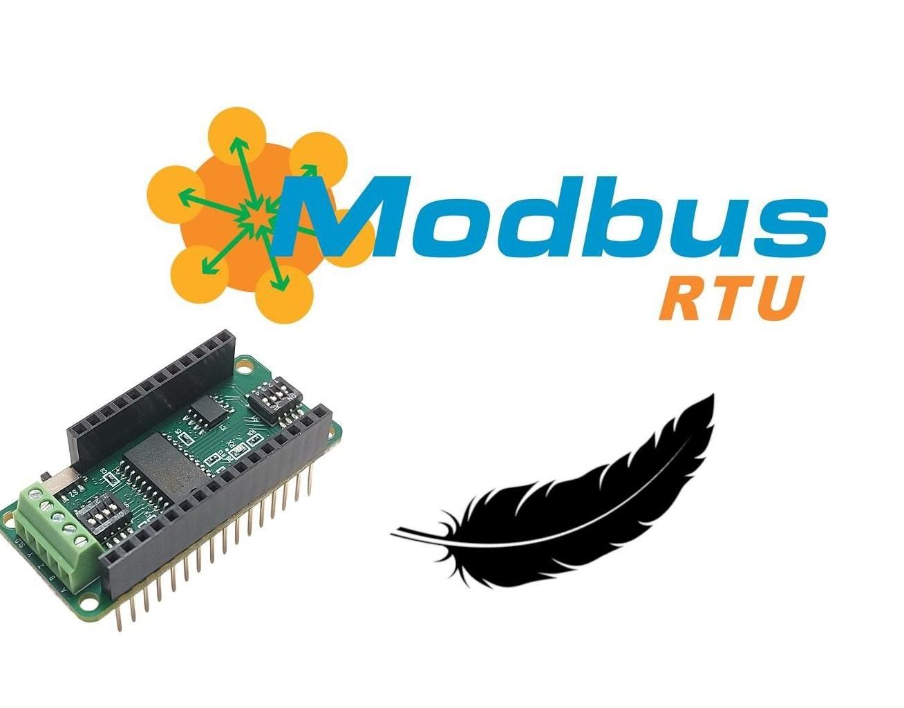 Modbus RTU With Feather Boards