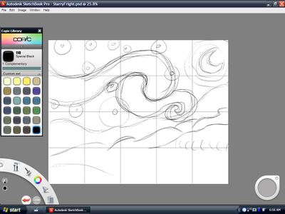 Sketching the Background