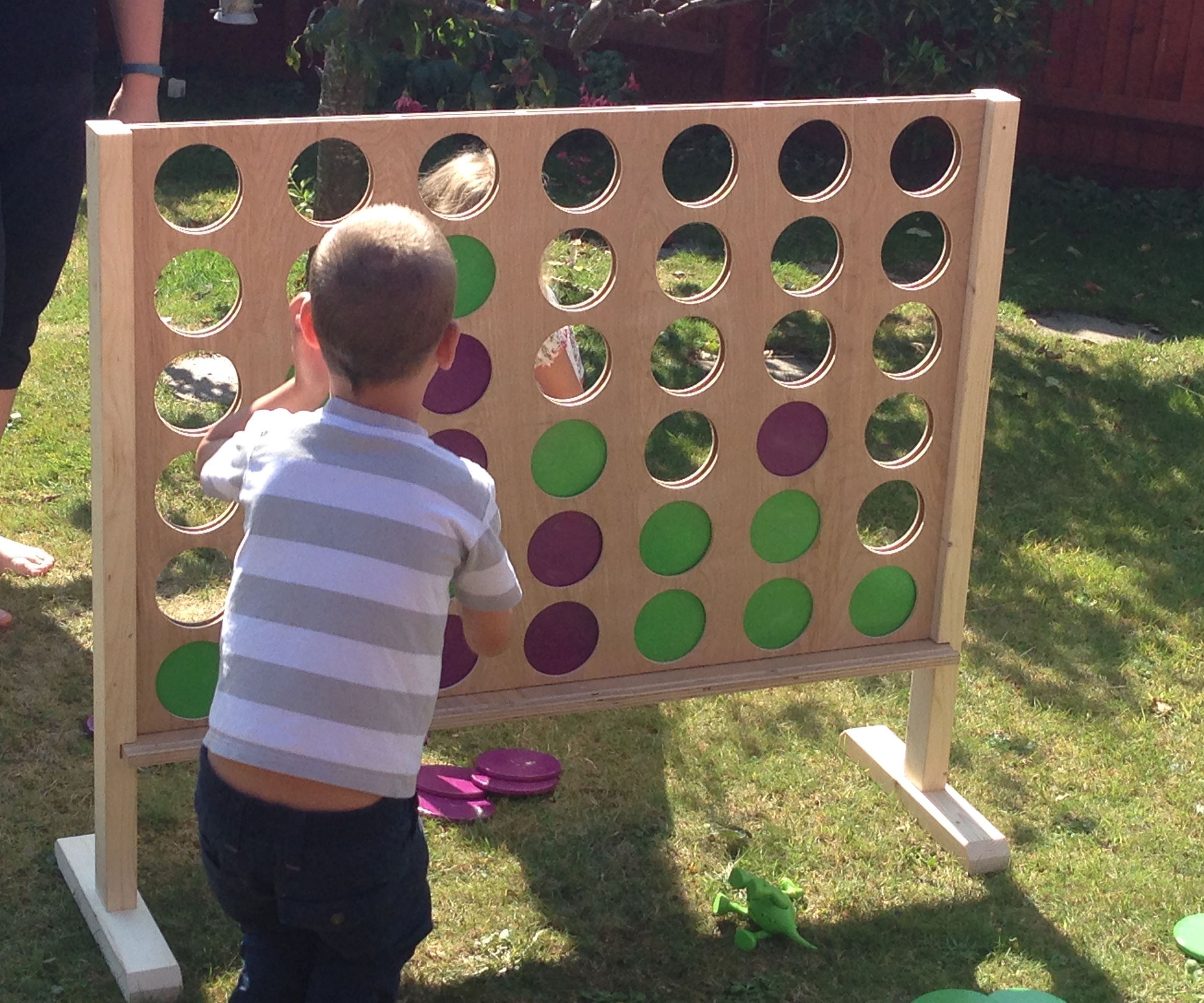 Giant Wooden Connect Four