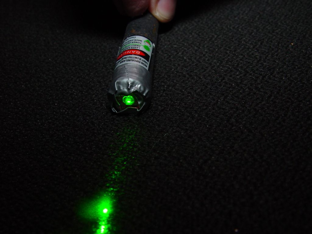 Making a Green Laser Pointer a Little Bit Safer