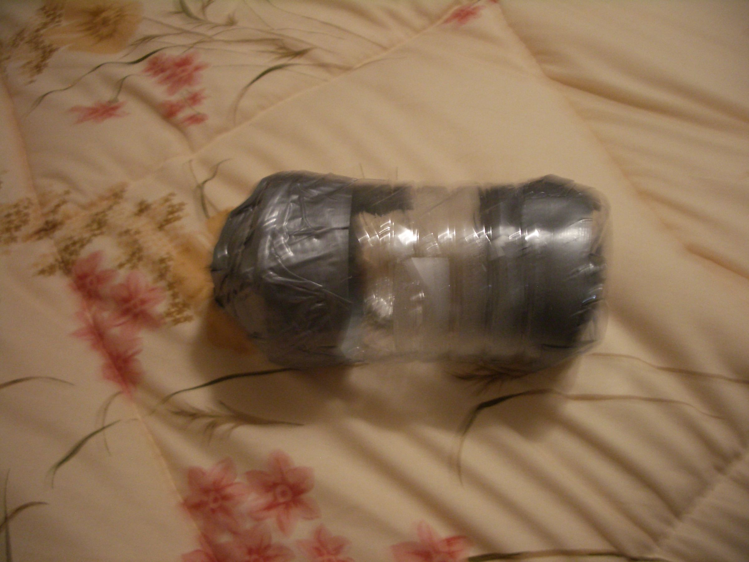 Water Proof Camcoreder case out of recycled water bottles.