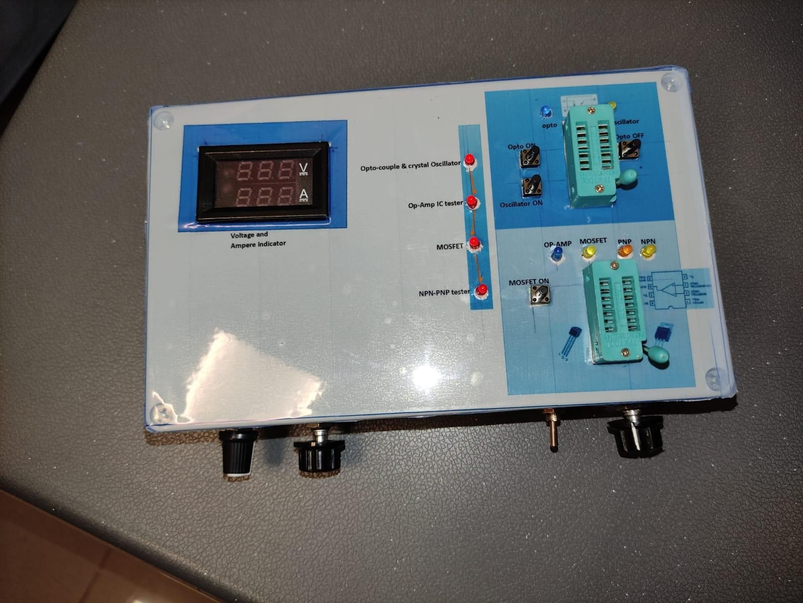 Diy Universal Component Tester 4 Steps Instructables