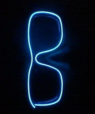 Electro-Luminescent Glasses