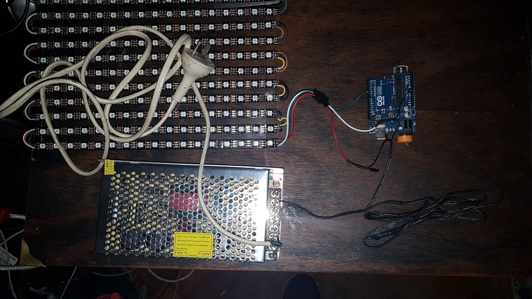 LED Panel Controlled With Arduino : 5 Steps (with Pictures) - Instructables