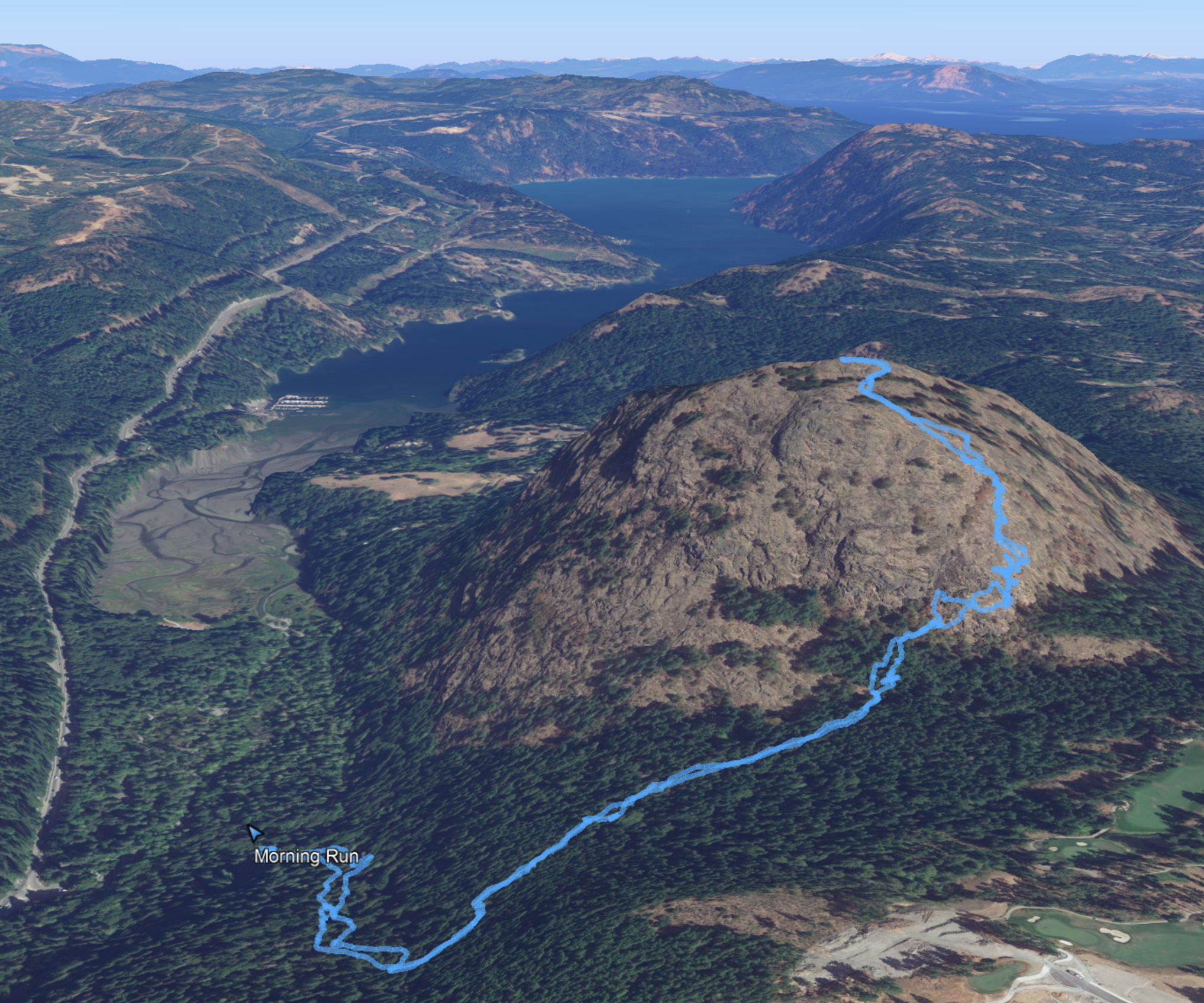 Plot a Hike on Google Earth