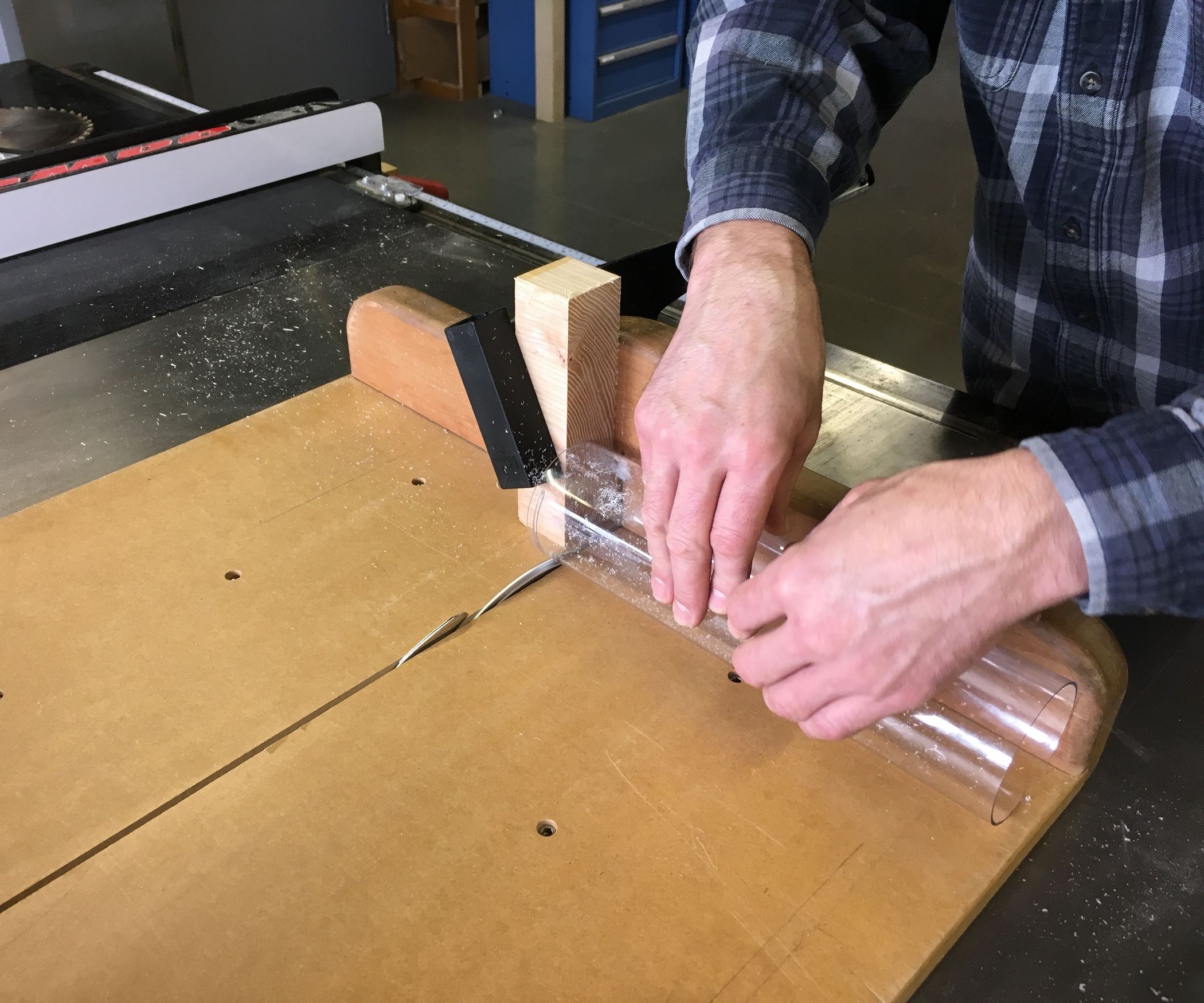 How to Cut Polycarbonate Tubing Using a Table Saw 8 Steps (with