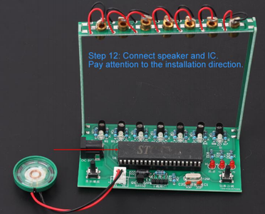 Connect Speaker and IC 