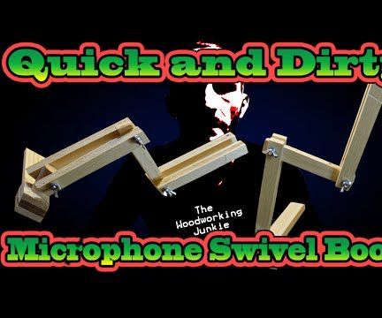 DIY Microphone Suspension Arm