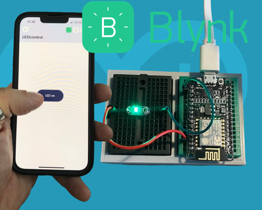 IoT Made Easy: ESP8266 + Blynk App to Control LED Remotely