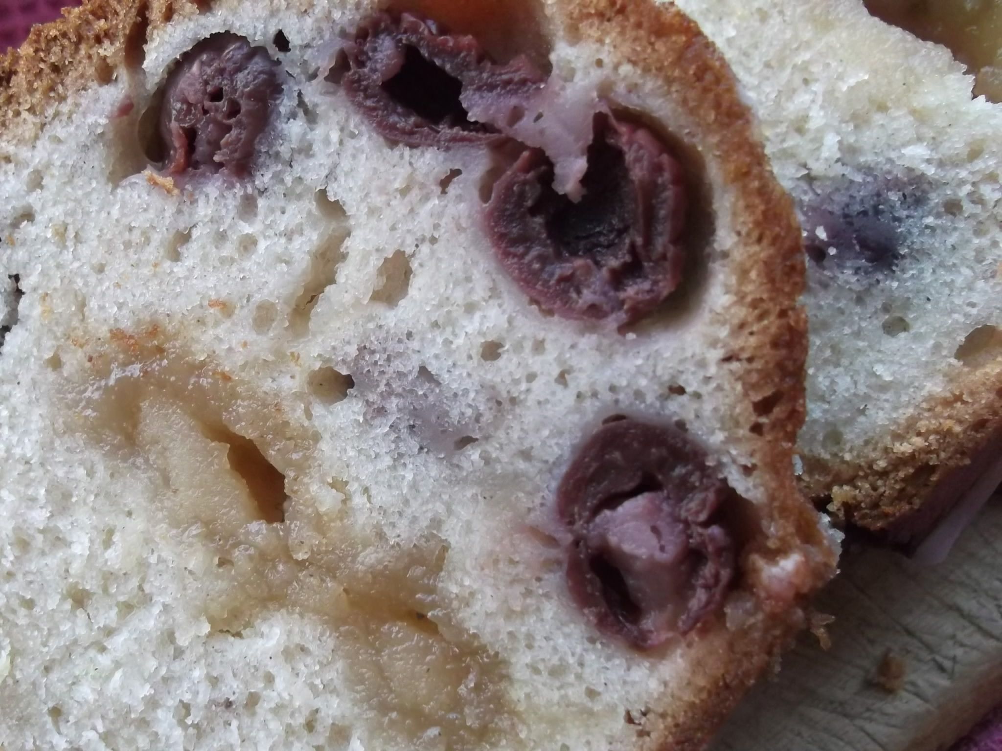 Morello Cherry and Marzipan Bundt Cake