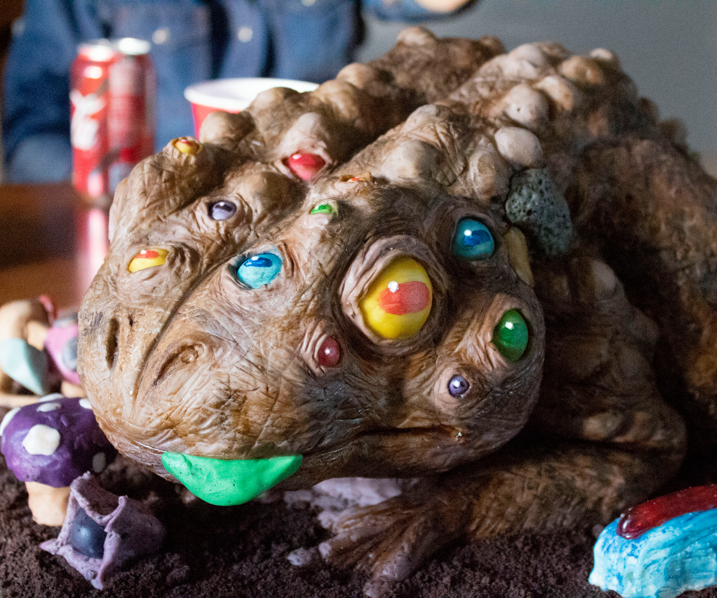 The Mutant Toad Cake With Tricky Treats...