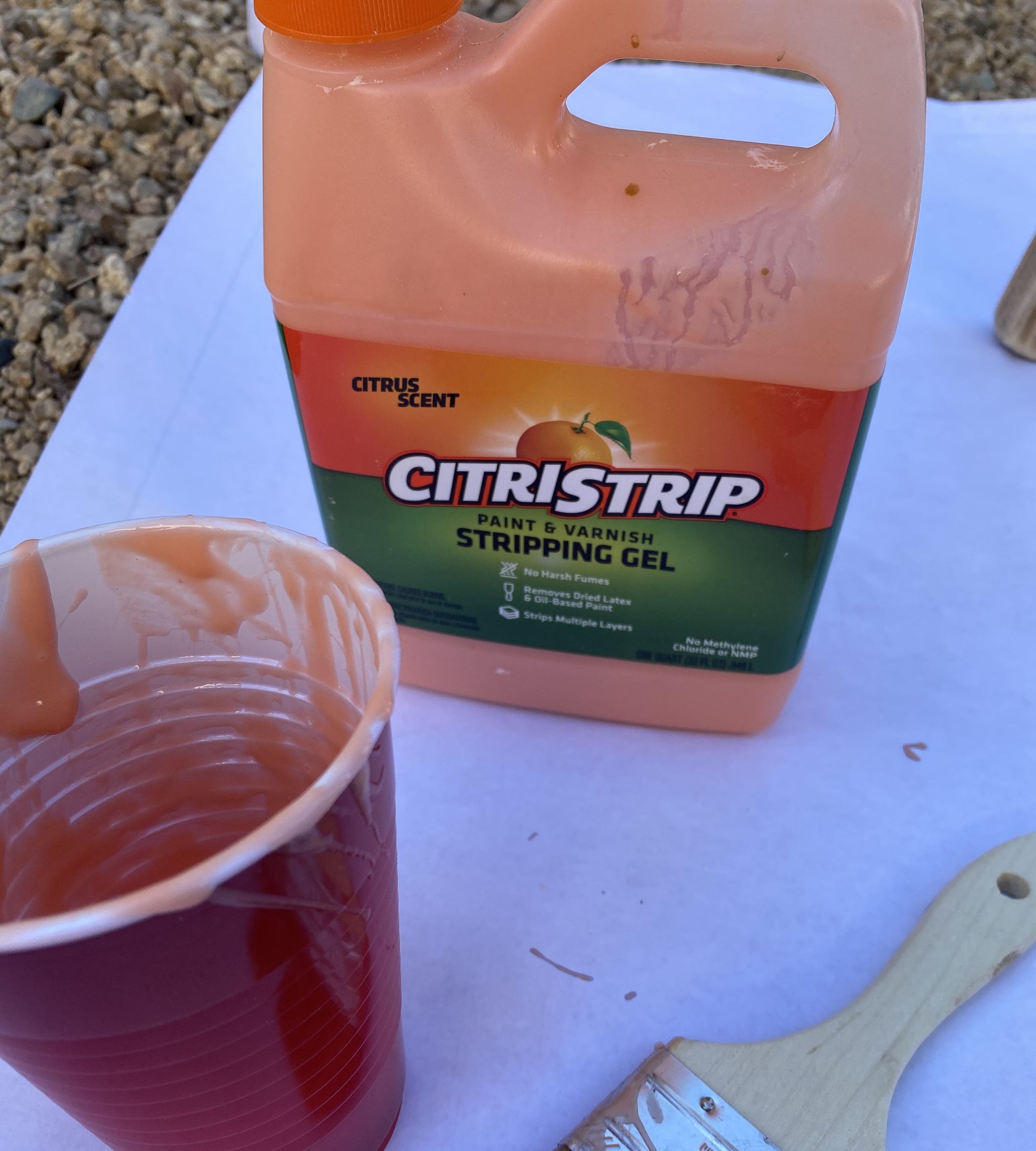 How to Strip Furniture With Citristrip 6 Steps Instructables
