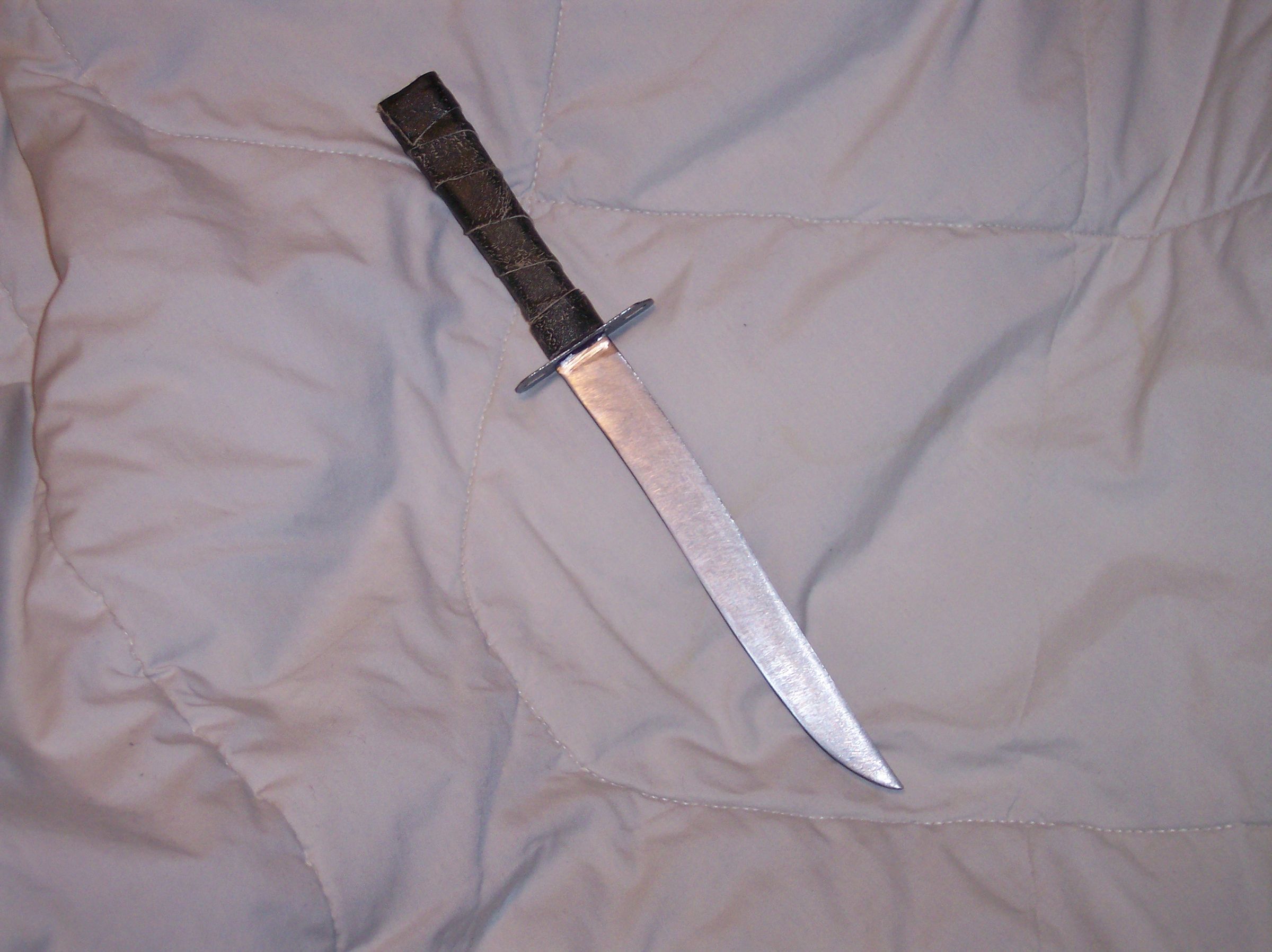 Knife From Recycled Materials