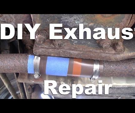 DIY Exhaust Pipe Leak Repair