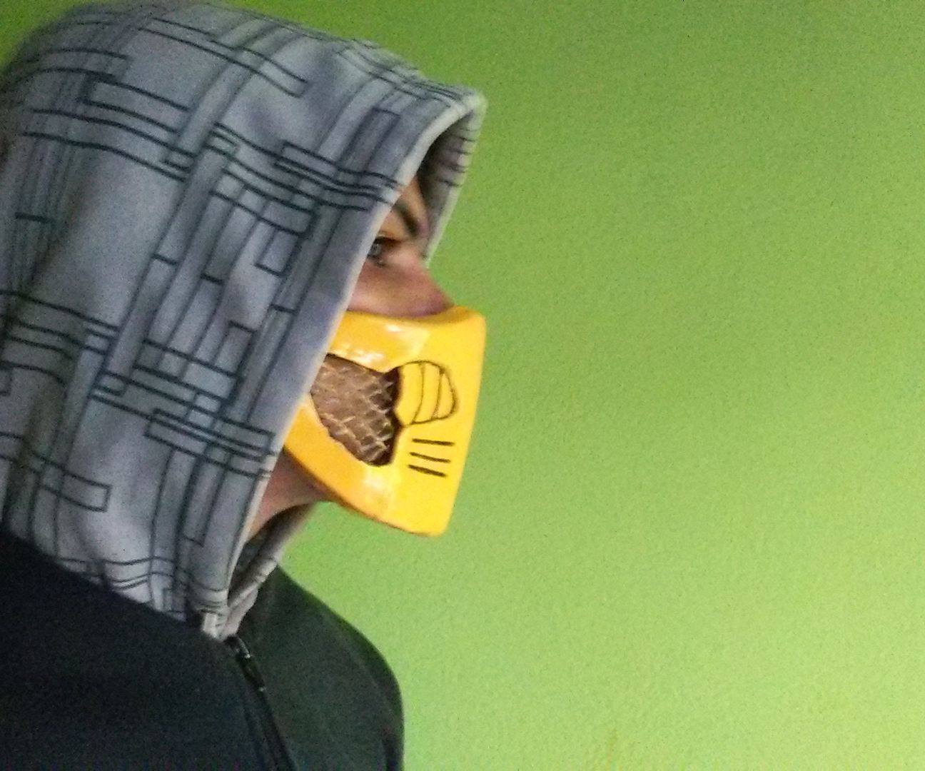 Mask Scorpion Mortal Kombat X (MKX)