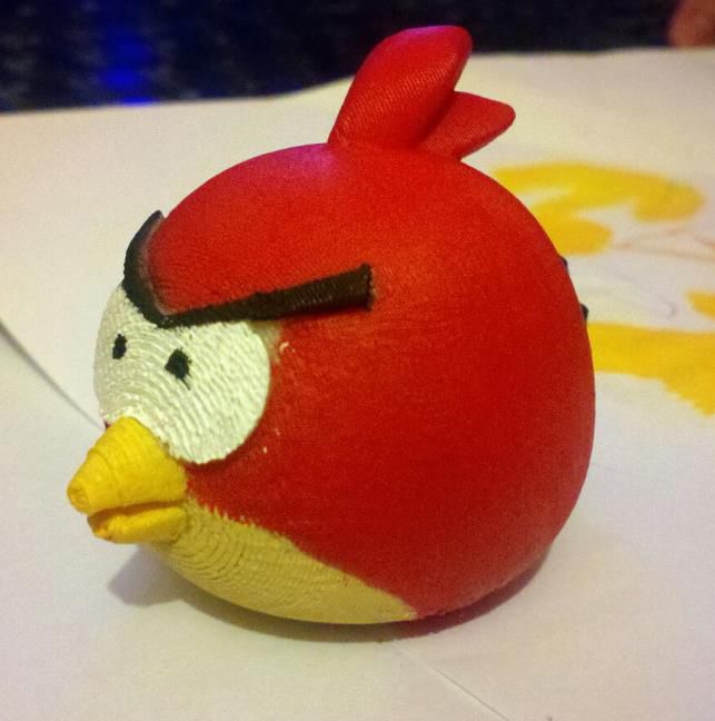 Design and 3D Print a Red Angry Bird