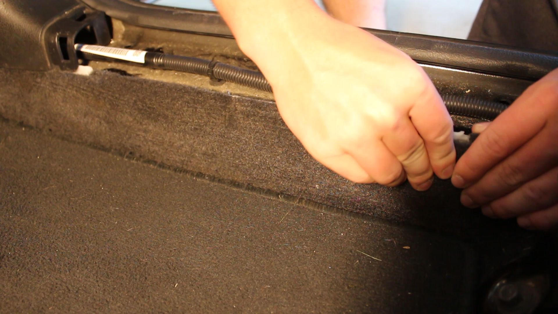 Car Door Trim Carpet Fix 8 Steps Instructables