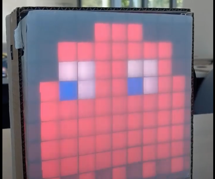 Pacman/Ghost LED Matrix
