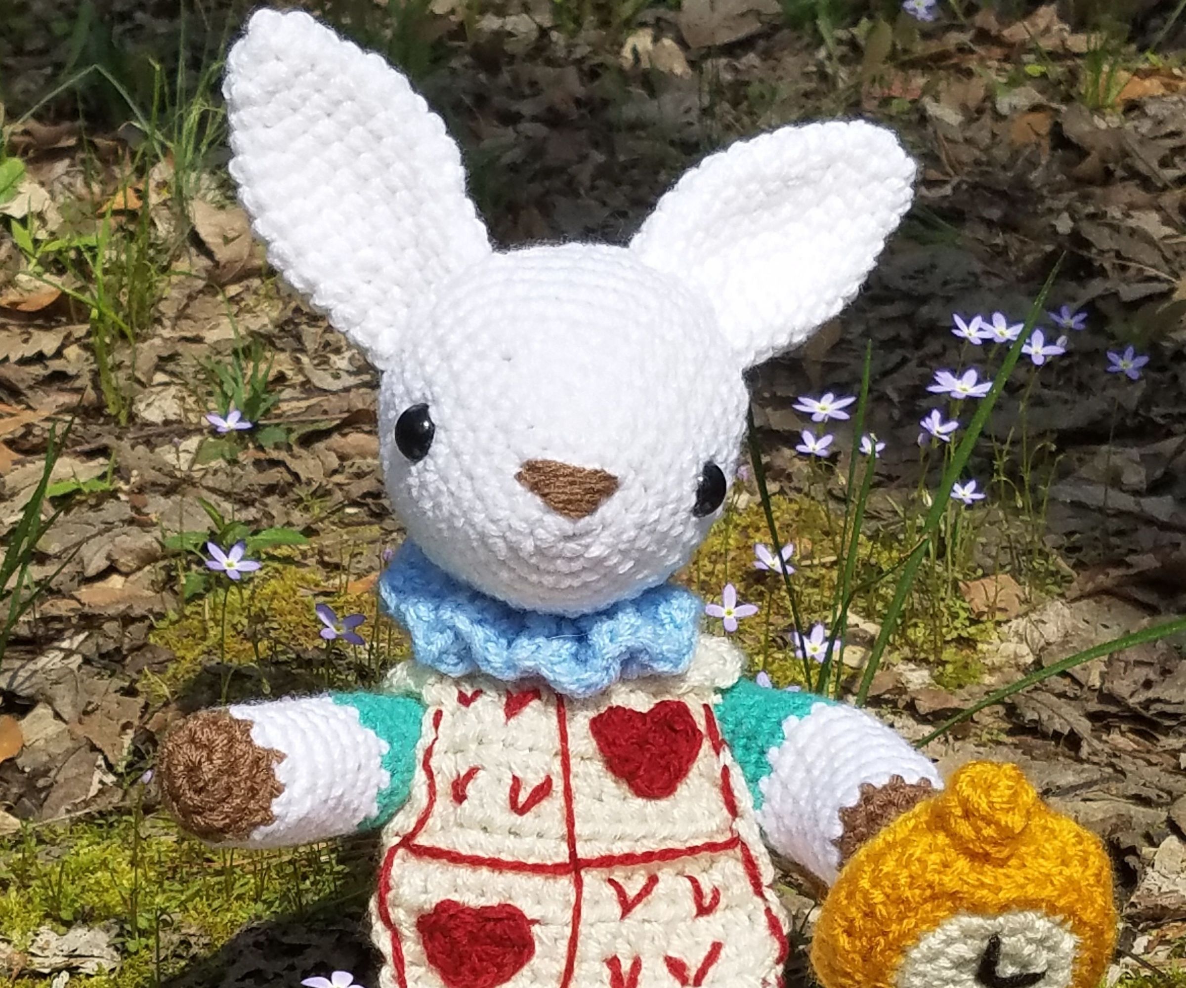 Crochet White Rabbit