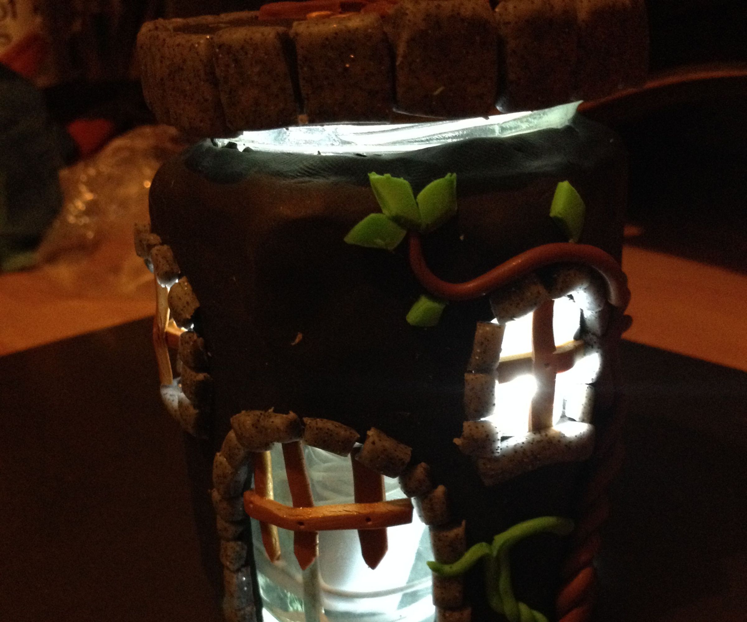 Jam Jar Night Light (Castle)