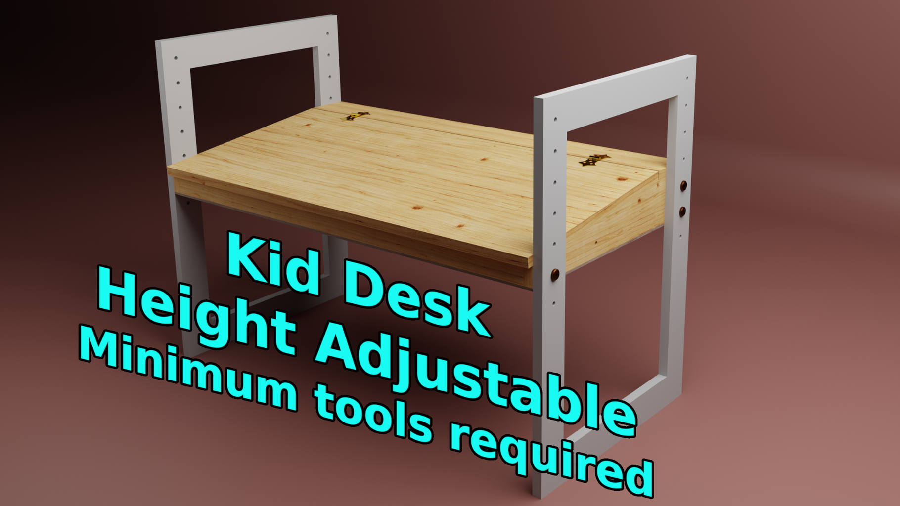 Height adjustable kids sales table