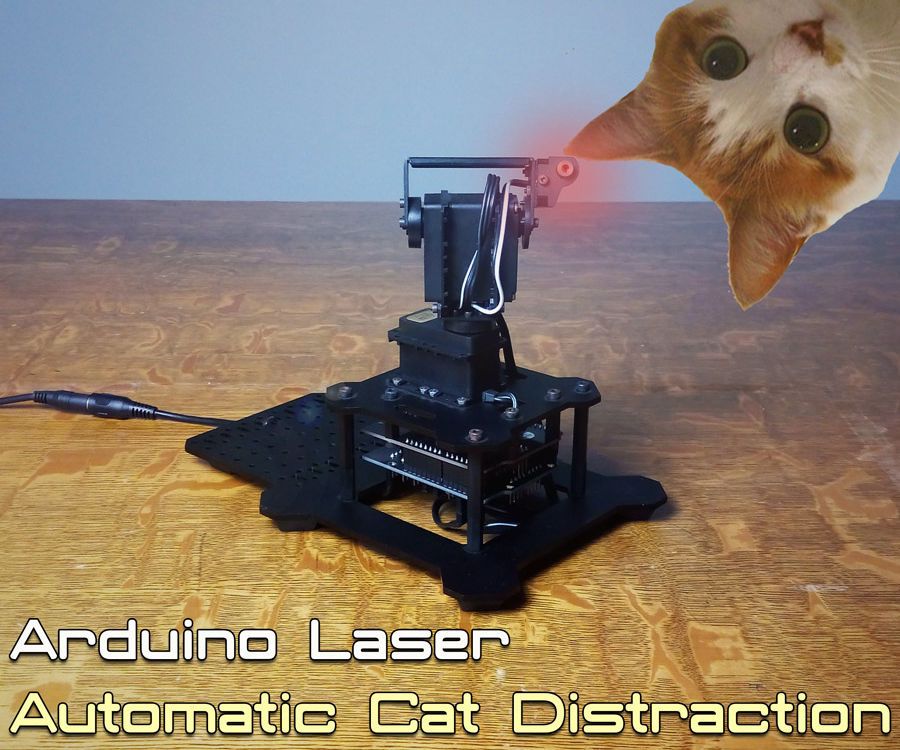LazerDazer: Arduino Laser Cat Toy