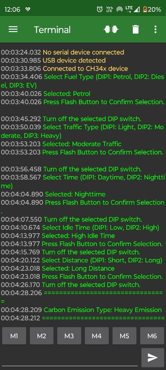 CARBON EMISSION TRACKER