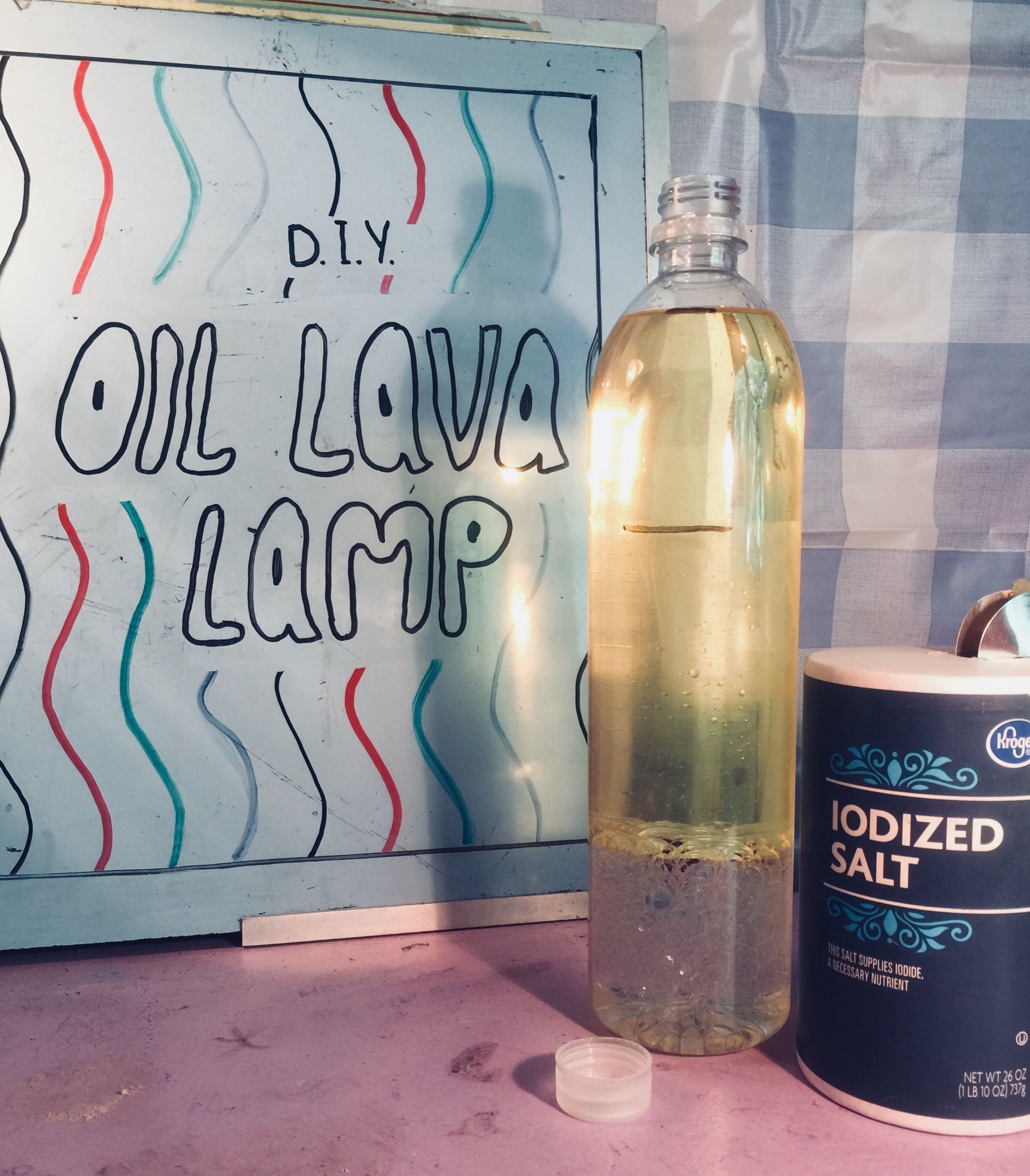 DIY Oil Lava Lamp 5 Steps Instructables