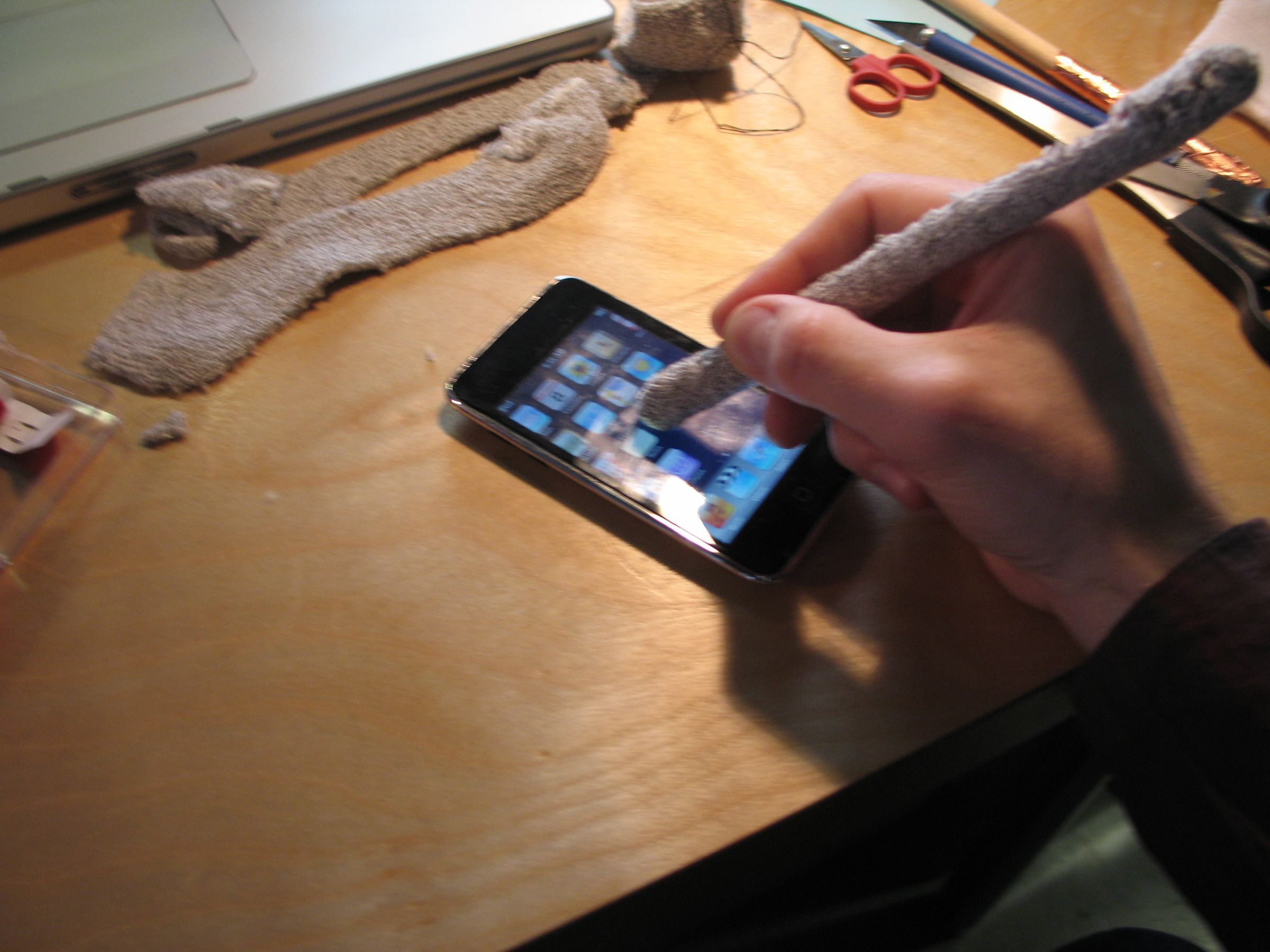 Soft iPhone and iPad Stylus
