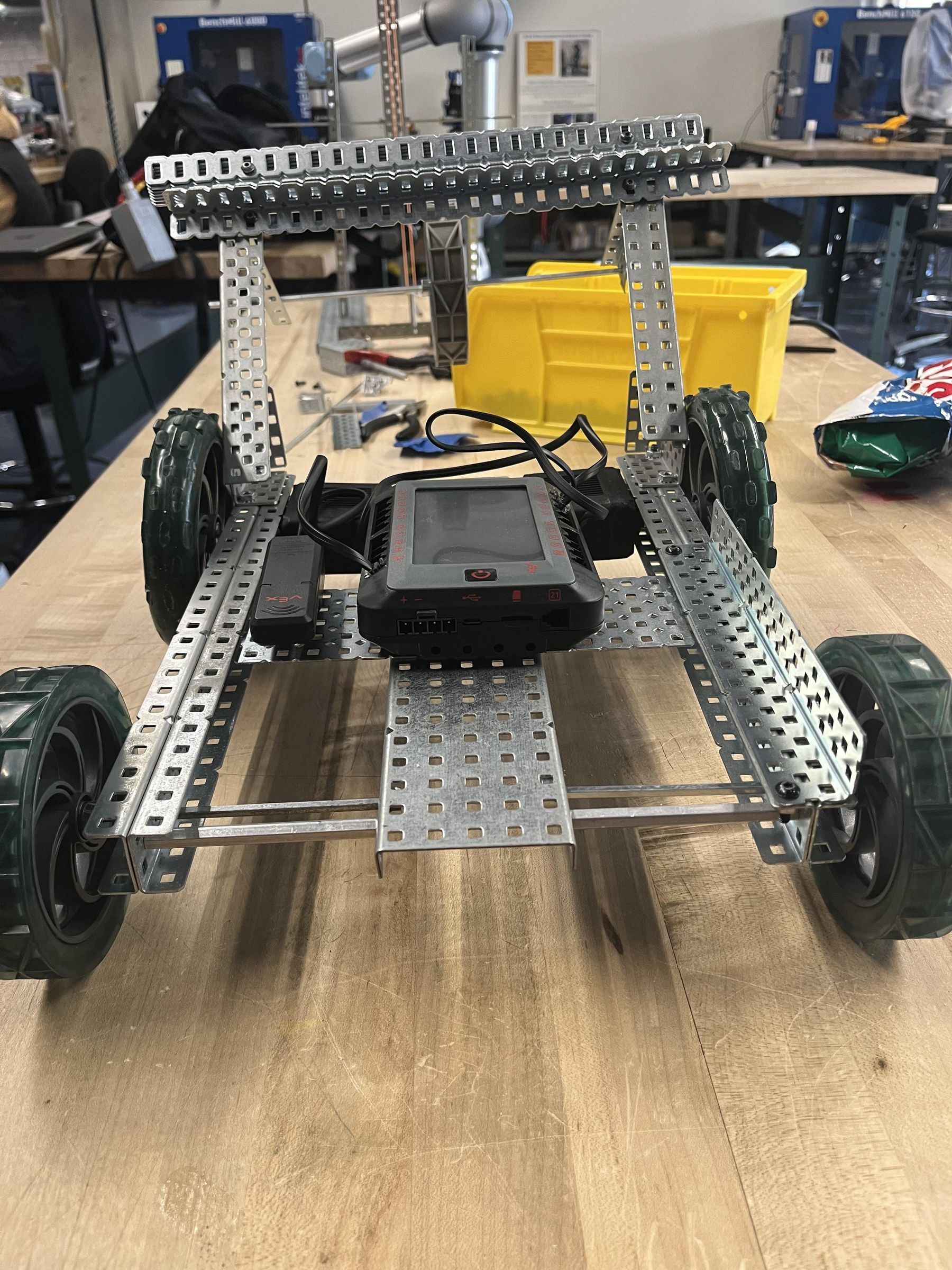 Vex Robotics Wheelie Car 7 Steps Instructables
